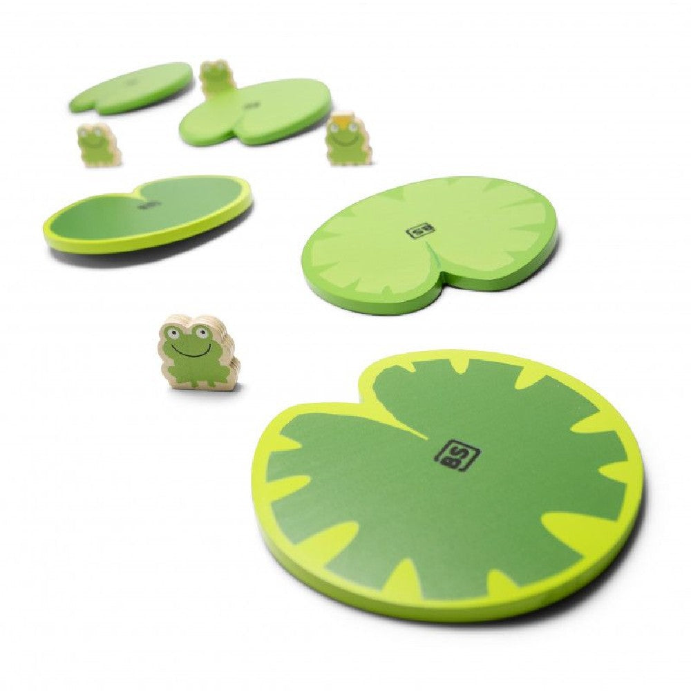 Cărarea instabilă, joc de echilibru din lemn, BS Toys GA416