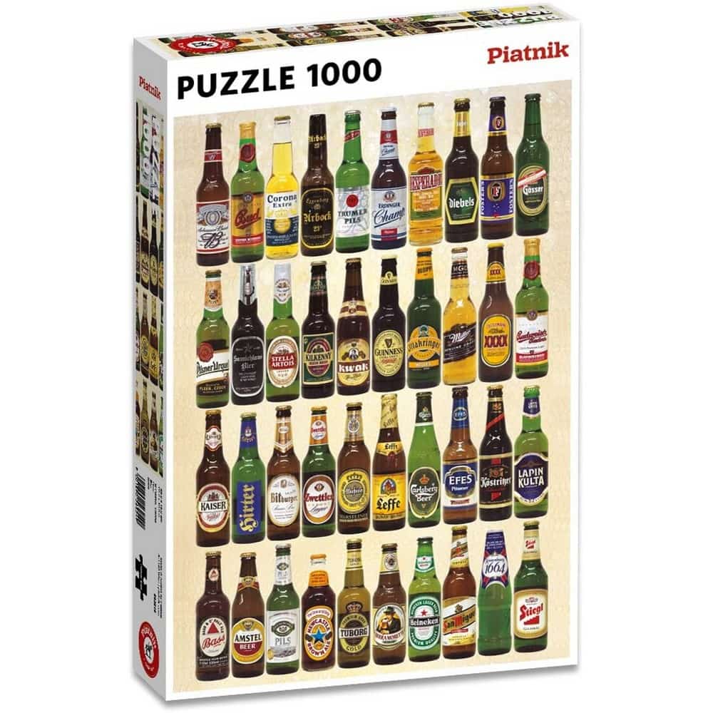 Puzzle 1000 de piese Sticle de bere