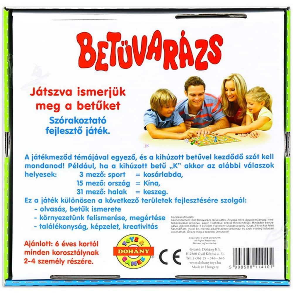 Betűvarázs-Dohany Toys & Games-2-Játszma.ro - A maradandó élmények boltja
