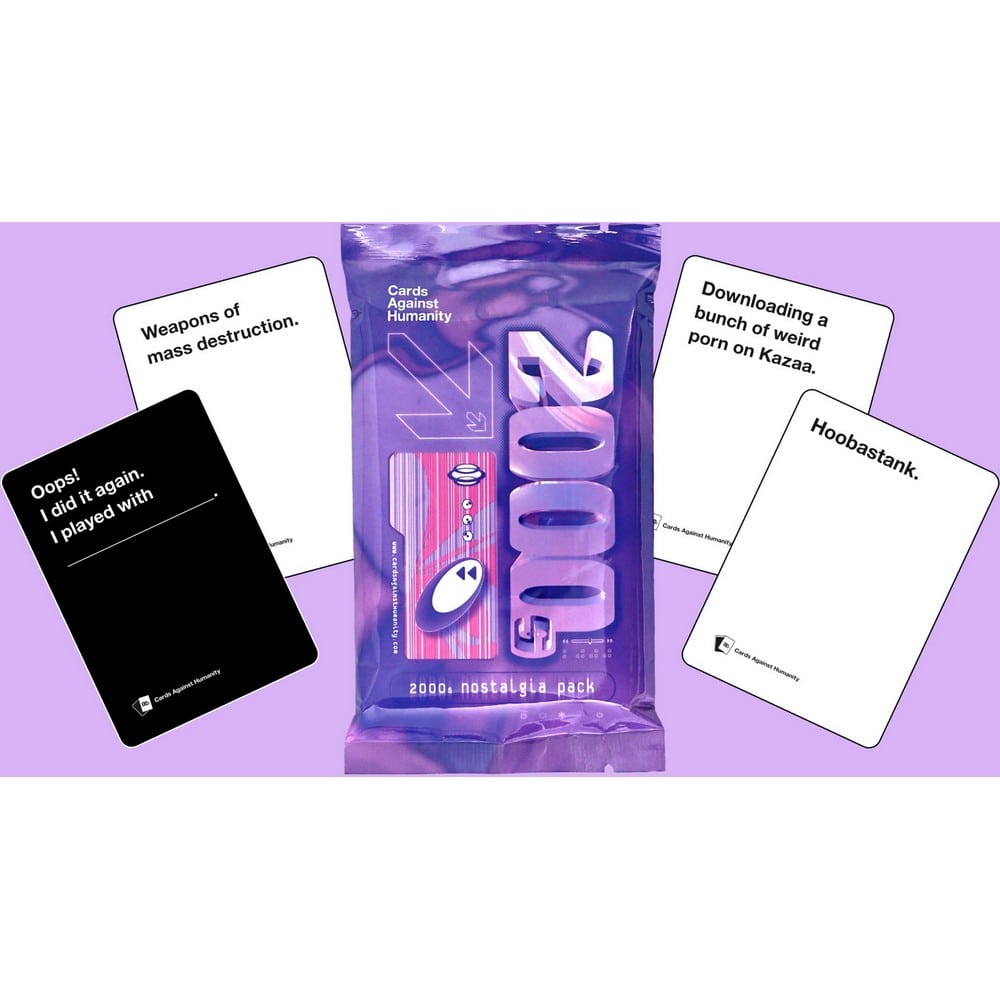 Cards Against Humanity 2000s Nostalgia Pack extensie în limba engleză