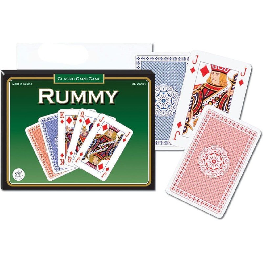Set cărți de joc franceze, 2x55 - Rummy