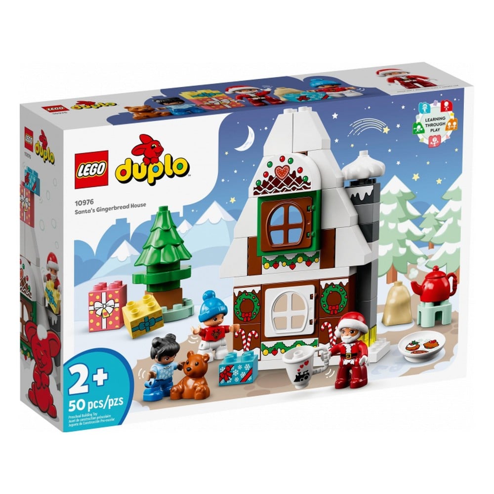 LEGO DUPLO Casa din turtă dulce a lui Moș Crăciun 10976
