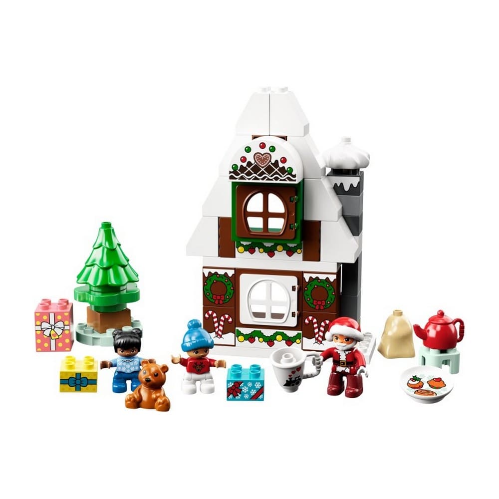 LEGO DUPLO Casa din turtă dulce a lui Moș Crăciun 10976