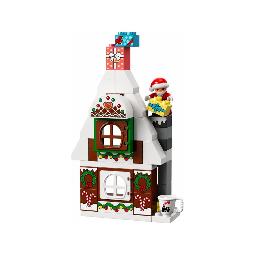 LEGO DUPLO Casa din turtă dulce a lui Moș Crăciun 10976