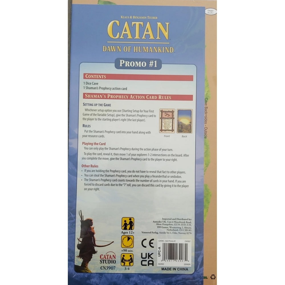 Catan: Dawn of Humankind Promo #1 (kockatorony) extensie în limba engleză