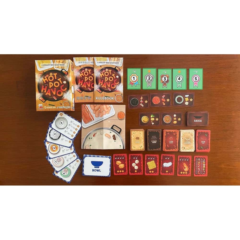 Hotpot Havoc joc de societate în limba engleză