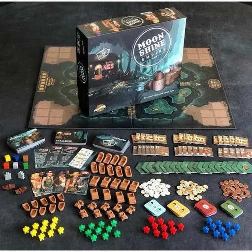 Moonshine Empire Deluxe Edition joc de societate în limba engleză