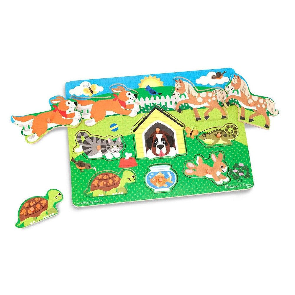 Melissa & Doug Pets Peg Puzzle