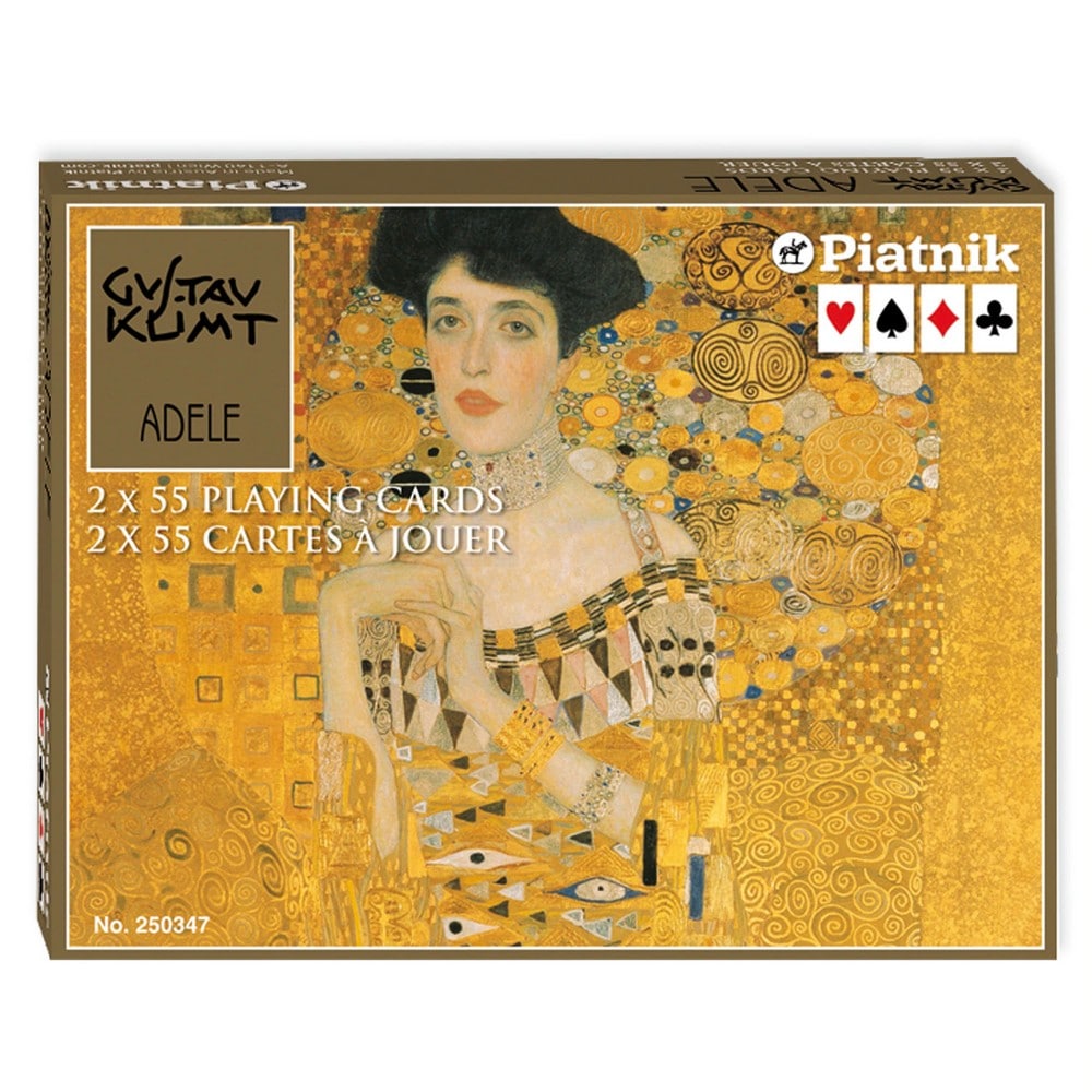 Pachet de cărți 2x55 - Klimt: Adele