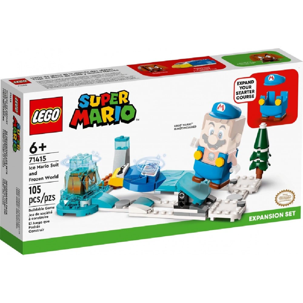 LEGO Super Mario Set de extindere Costum Mario Crio și lumea de gheață 71415