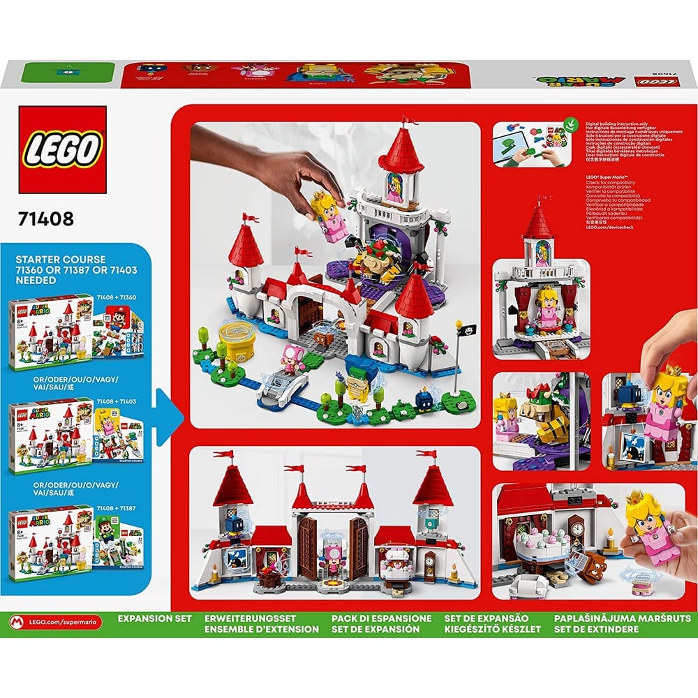 LEGO Super Mario Set de extindere - Castelul lui Peach 71408