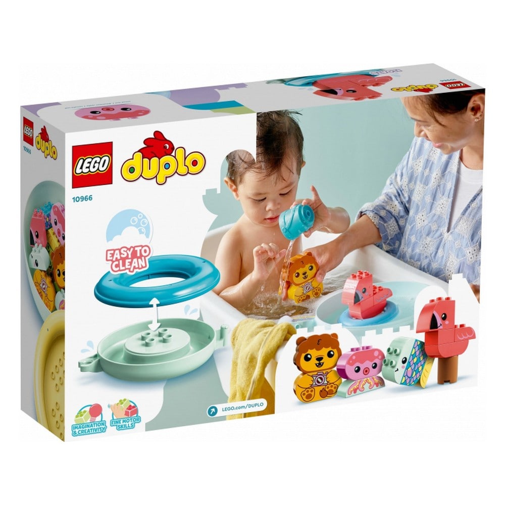 LEGO DUPLO Distracție în Cadă – Insula Plutitoare cu Animale 10966