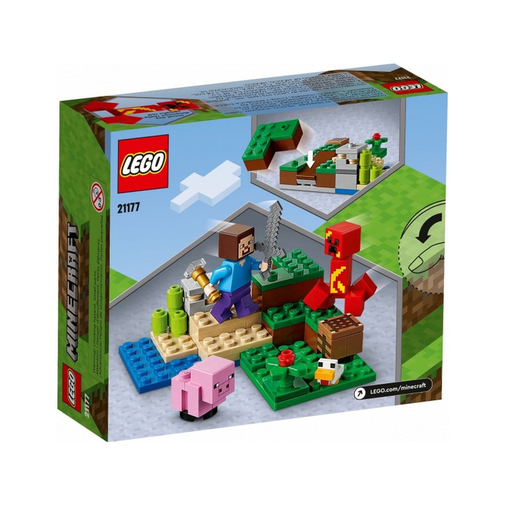 LEGO Minecraft Ambuscada Creeper-ului 21177