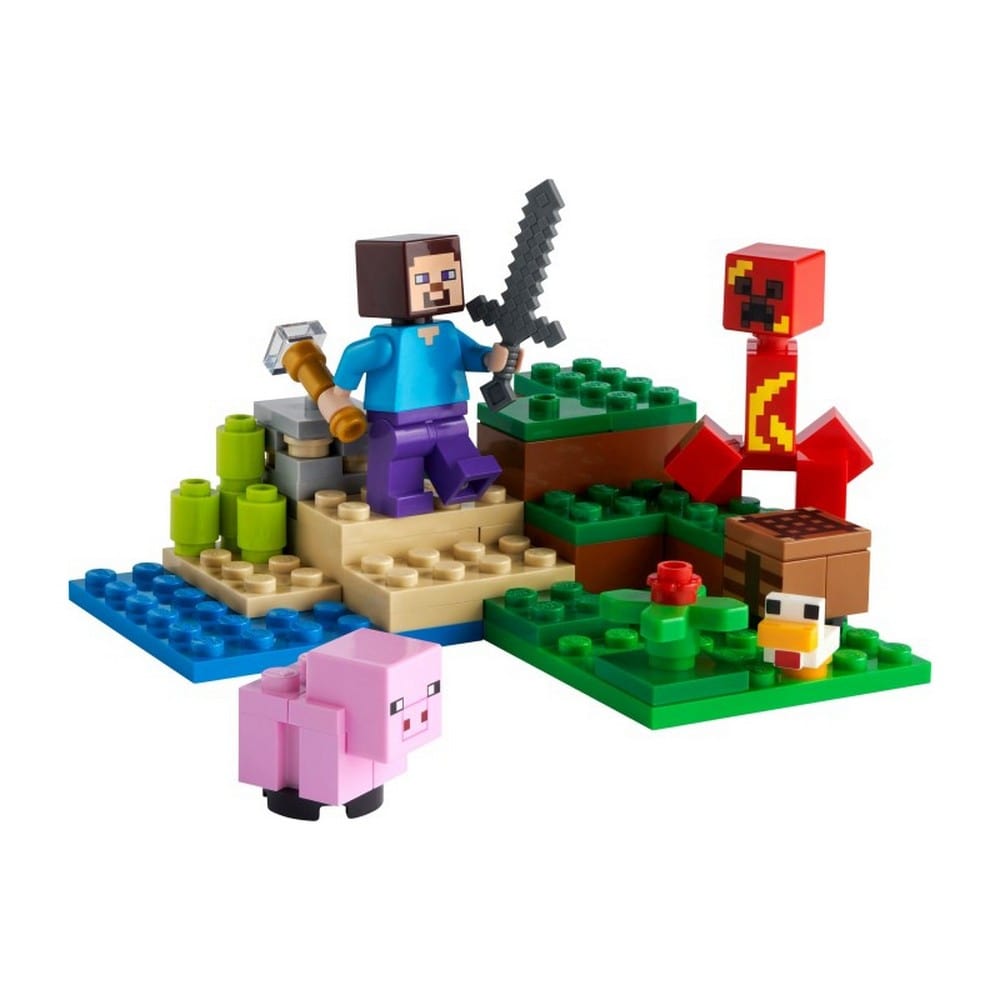 LEGO Minecraft Ambuscada Creeper-ului 21177