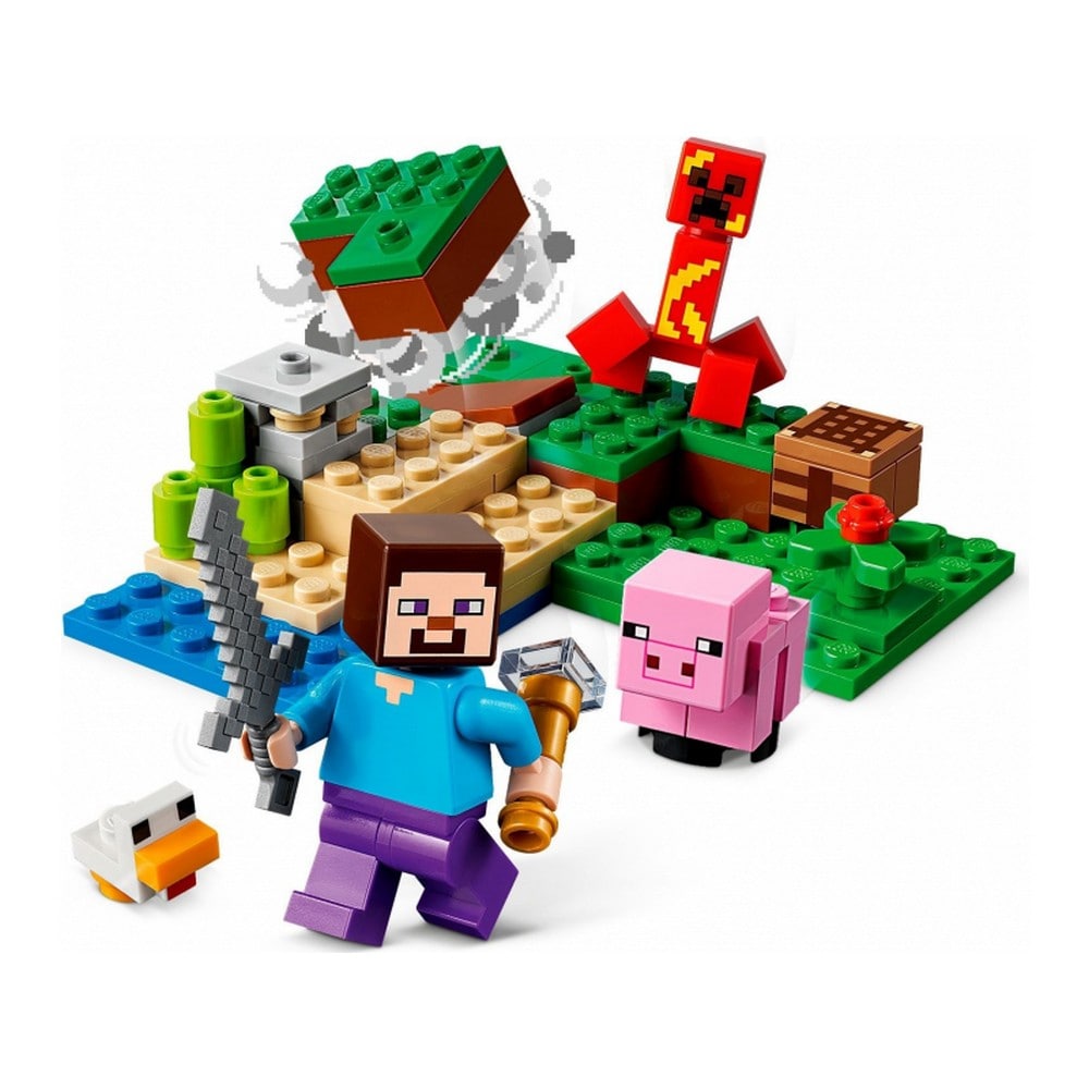 LEGO Minecraft Ambuscada Creeper-ului 21177