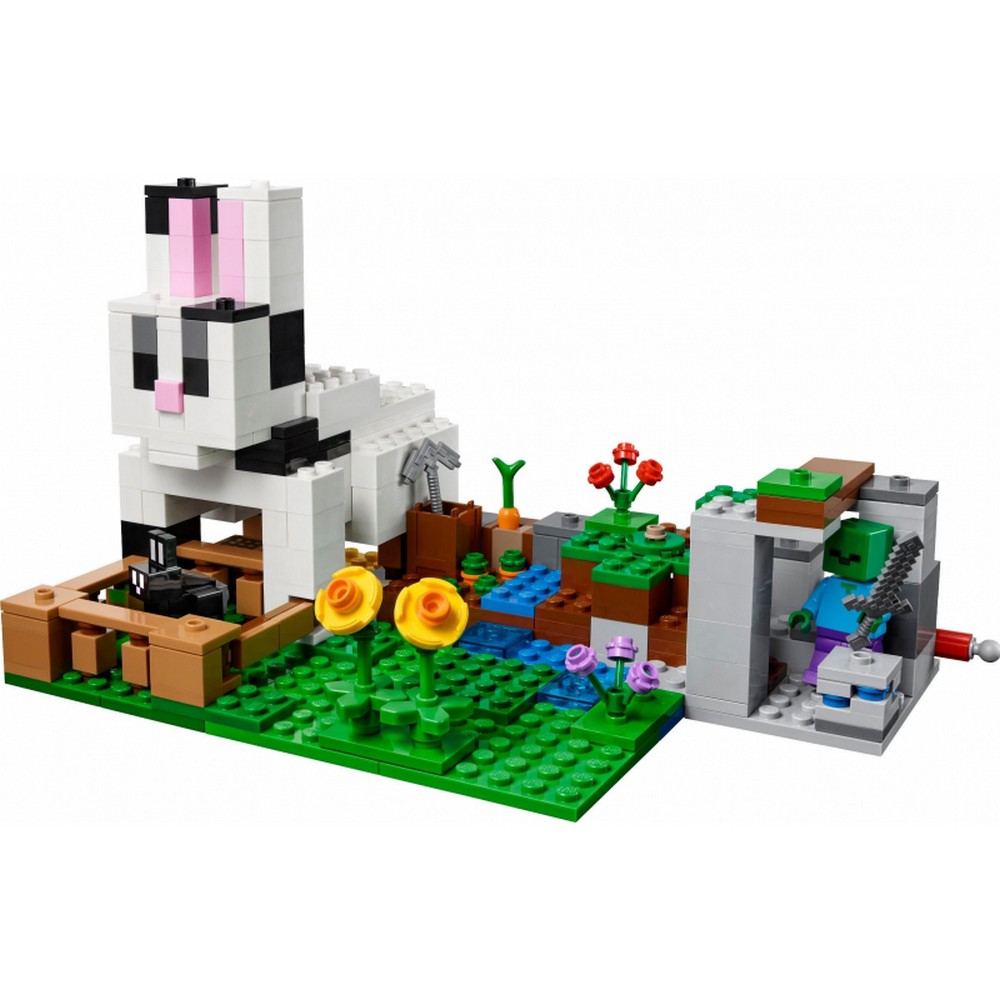 LEGO Minecraft Ferma cu iepuri 21181