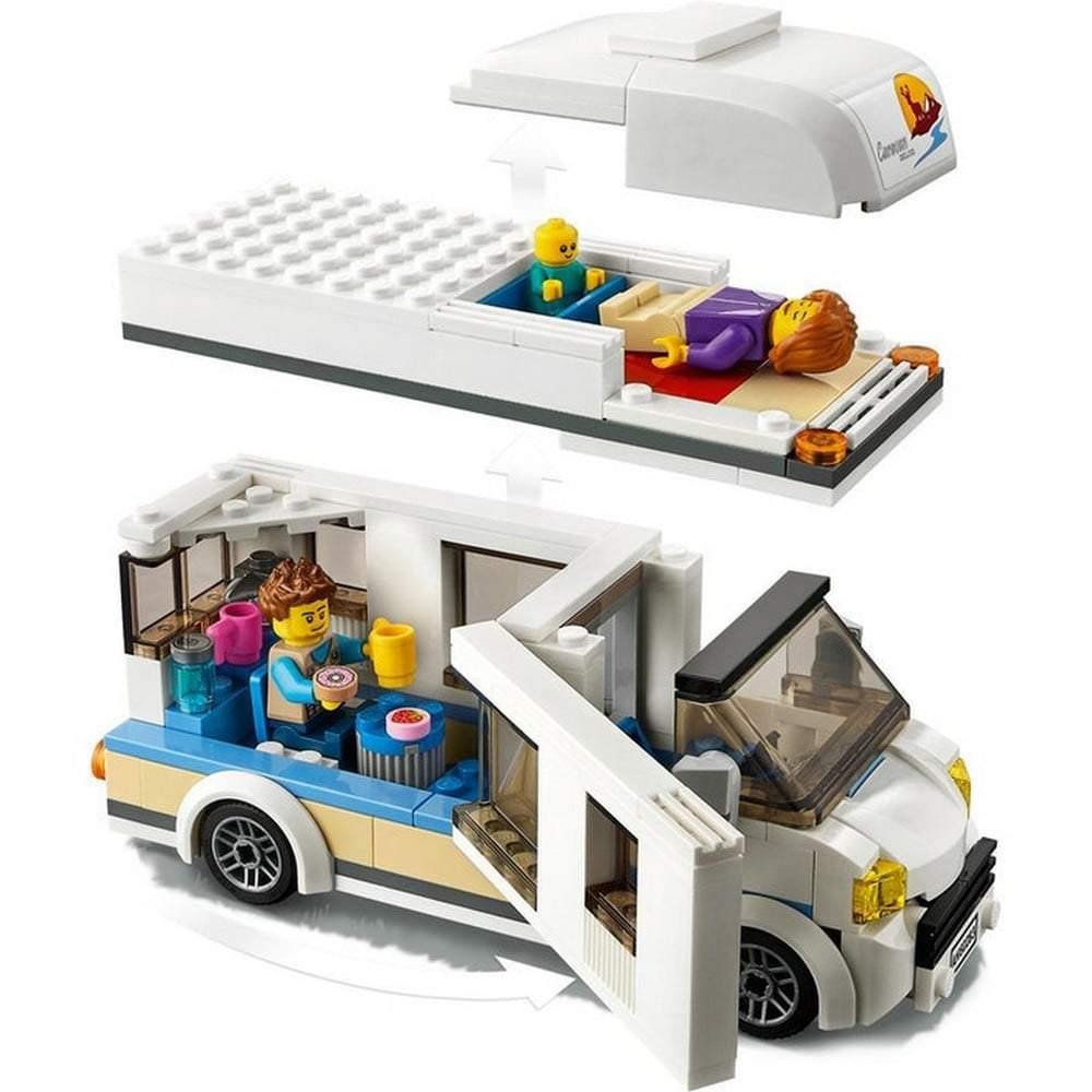 Lego City Holiday Camper Van 60283 - Jocozaur.ro - Omul potrivit la jocul potrivit