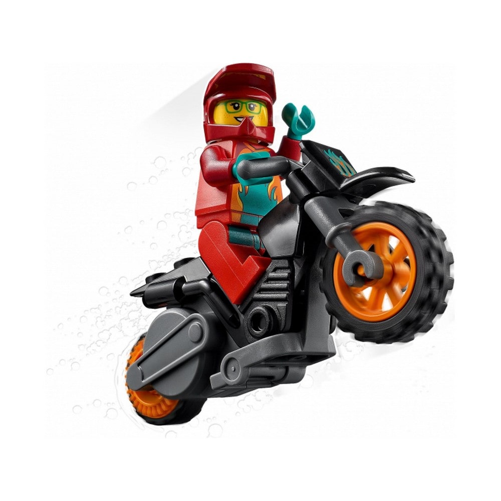 LEGO City Motocicleta de cascadorii Flacara 60311