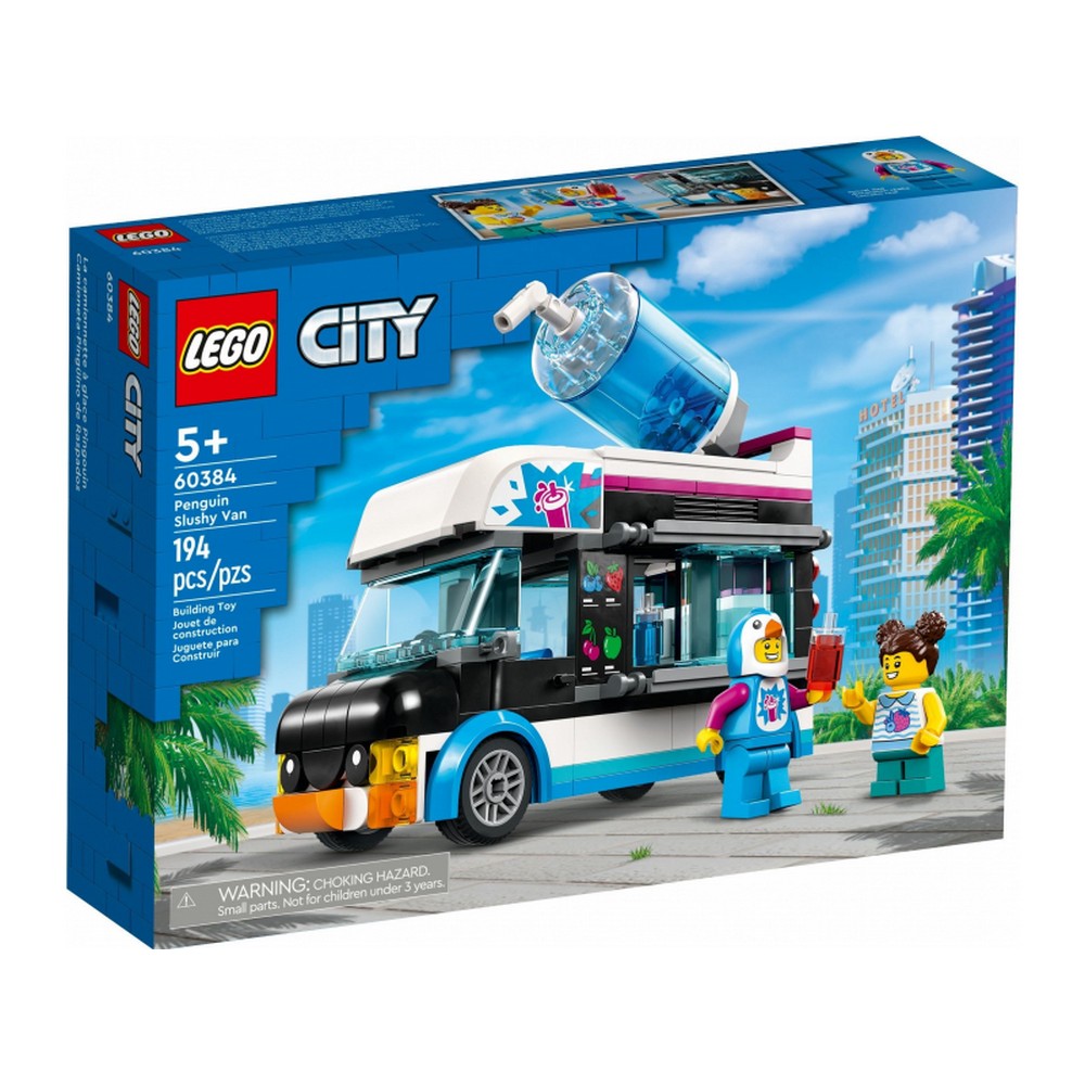 LEGO City Camioneta-pinguin 60384, 194 piese