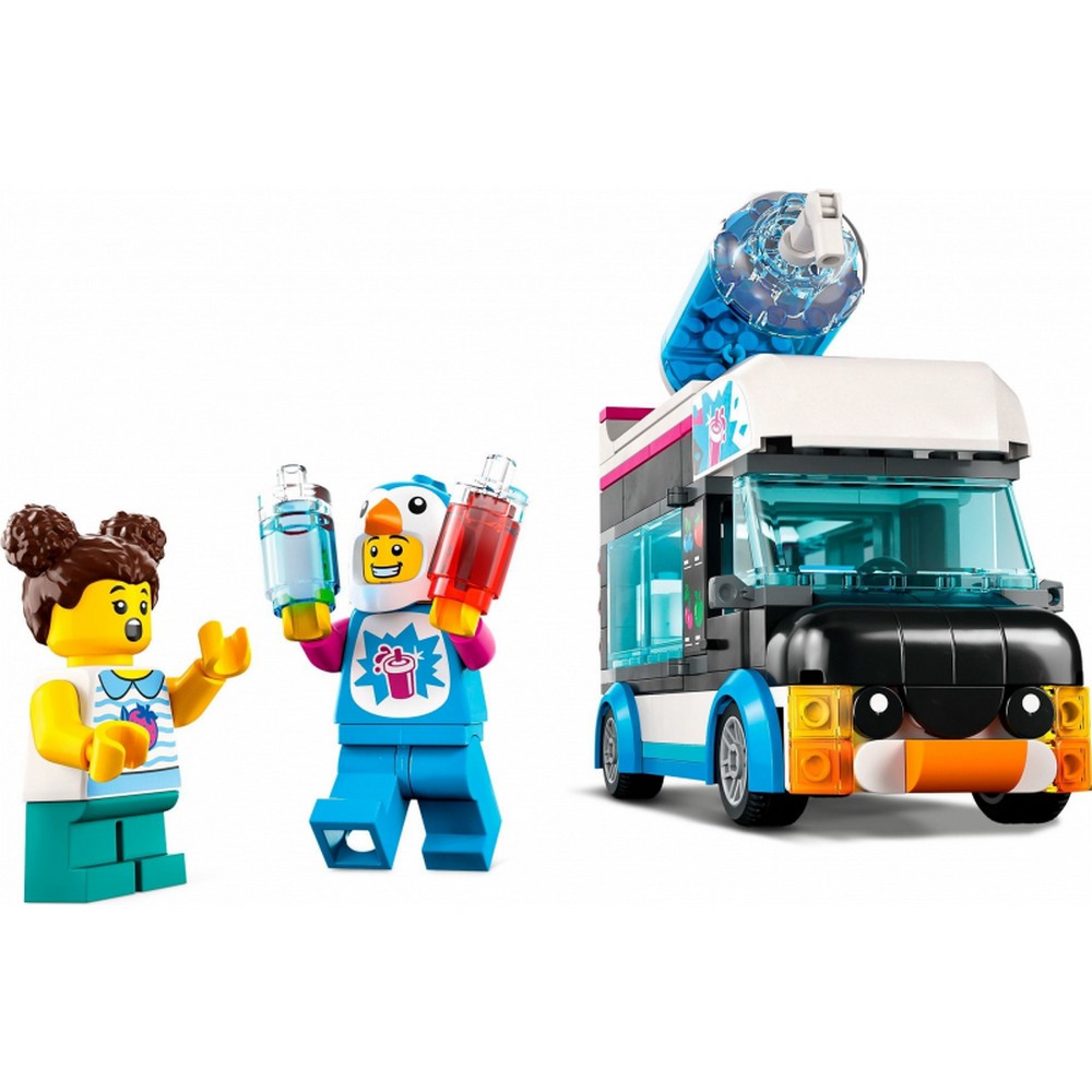 LEGO City Camioneta-pinguin 60384, 194 piese