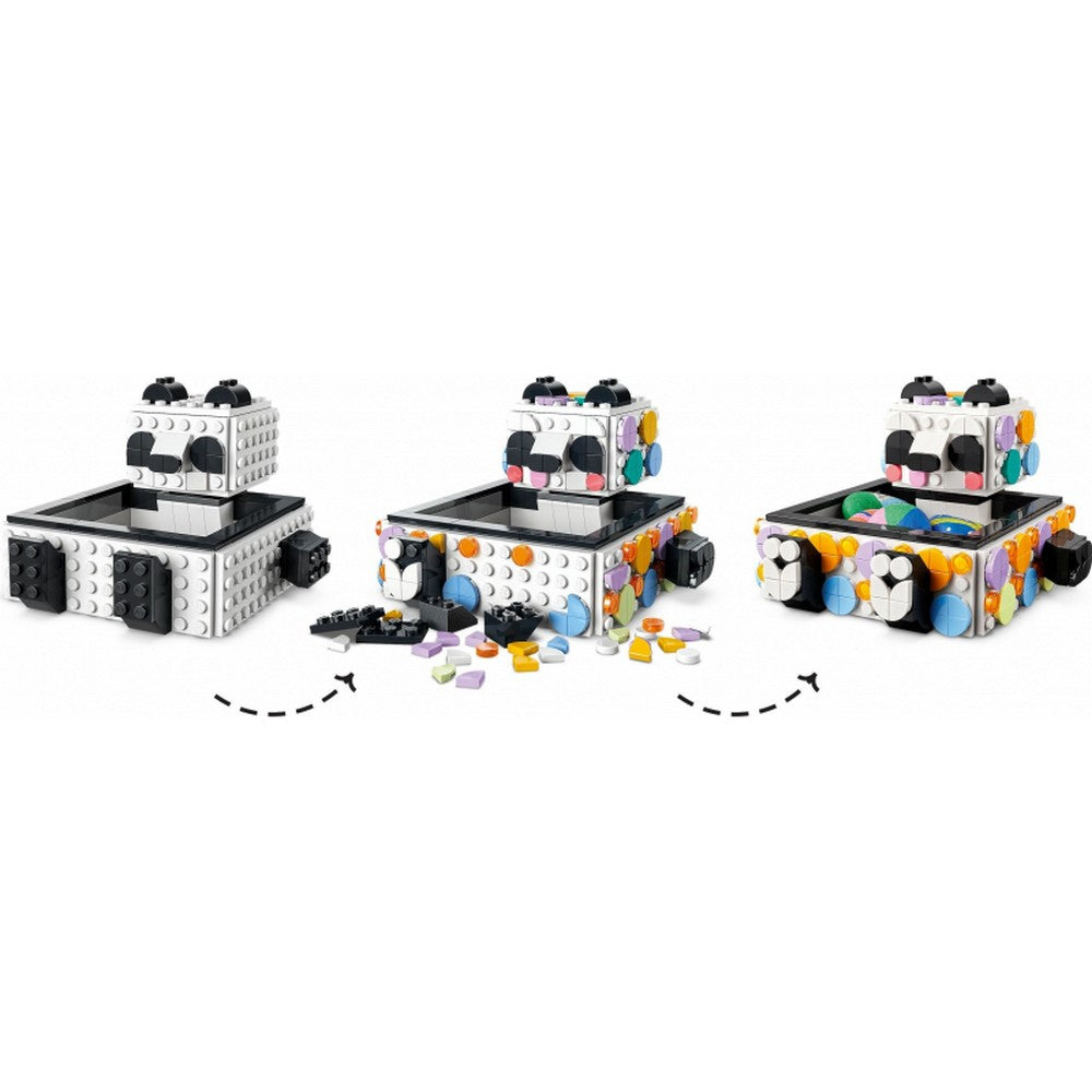 LEGO DOTS Tavita cu urs panda 41959