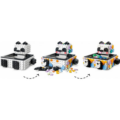 LEGO DOTS Tavita cu urs panda 41959