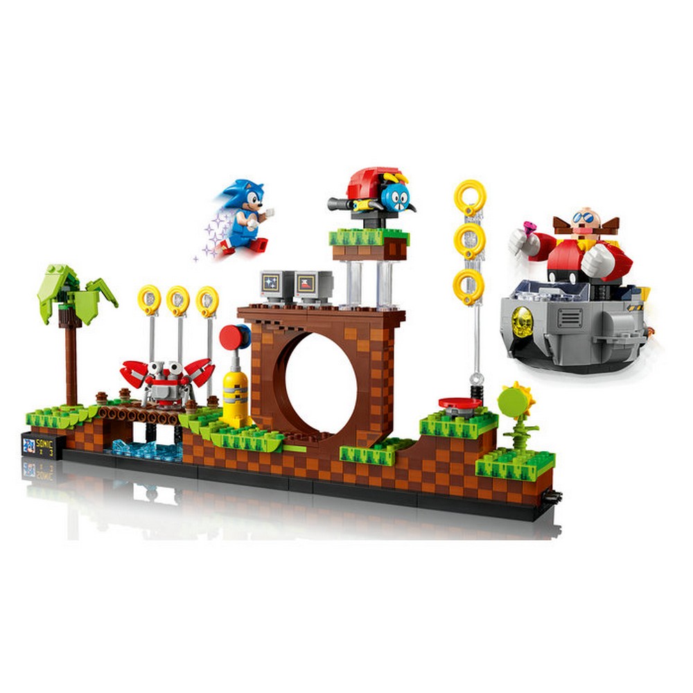 LEGO Ideas Ariciul Sonic: Zona Green Hills 21331