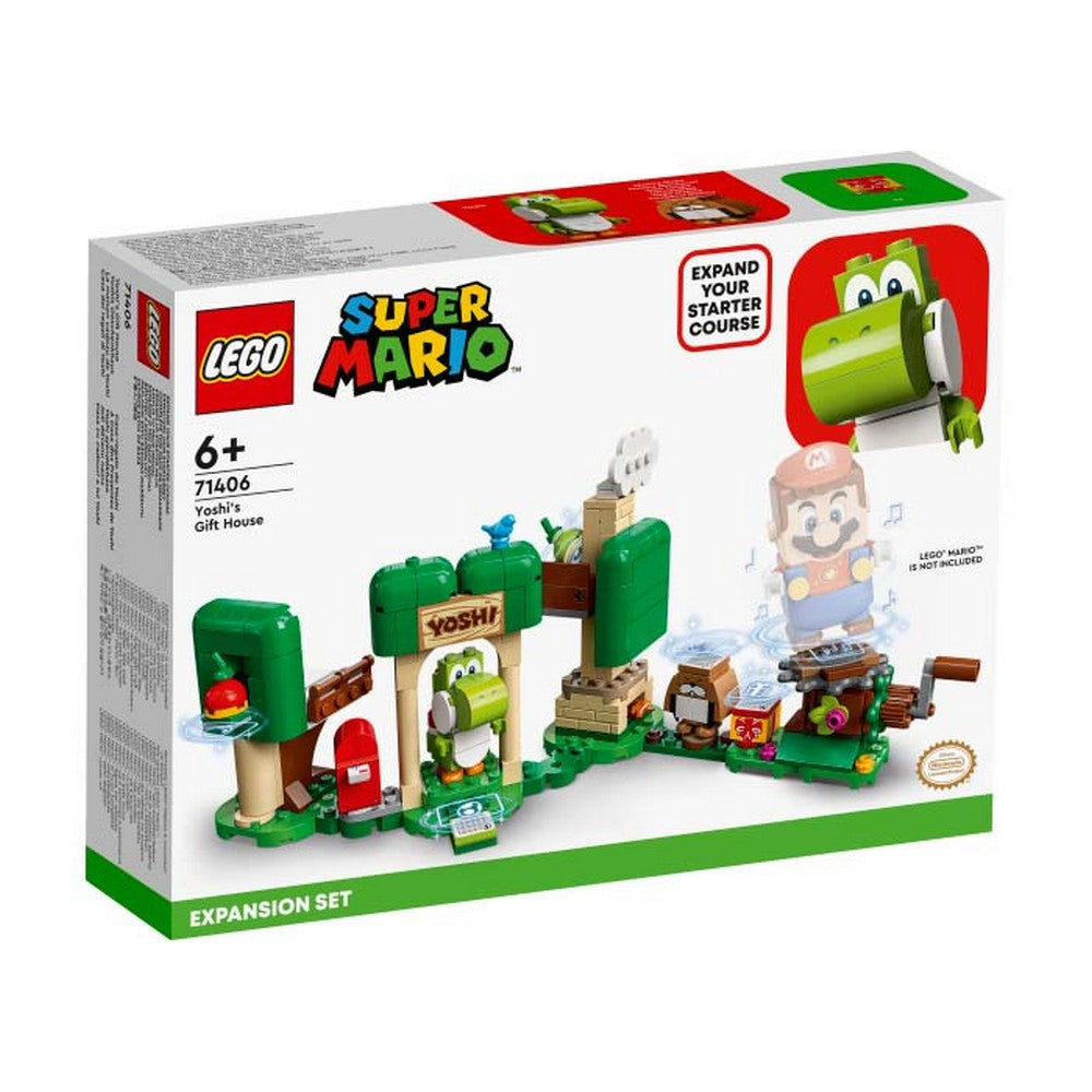 LEGO Super Mario Set de extindere - Casa cu cadouri a lui Yoshi 71406