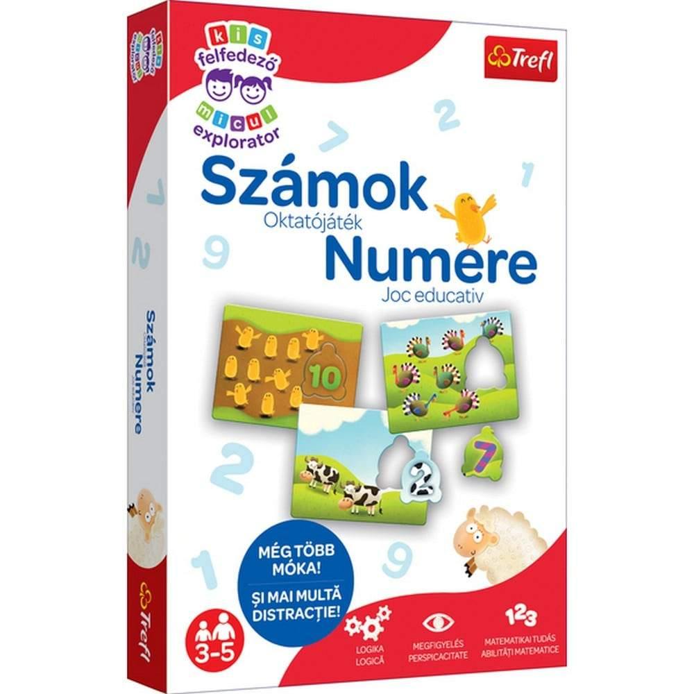 Micul explorator: Numere - joc educativ