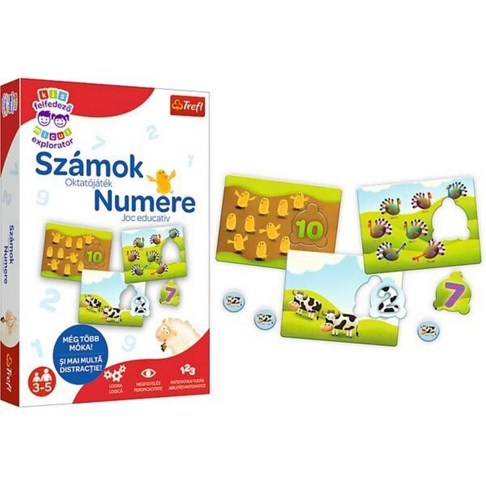 Micul explorator: Numere - joc educativ
