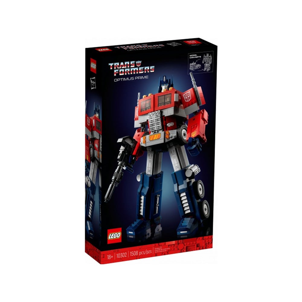 LEGO Icons (Creator Expert) -  Transformers: Optimus Prime 10302, 1508 piese