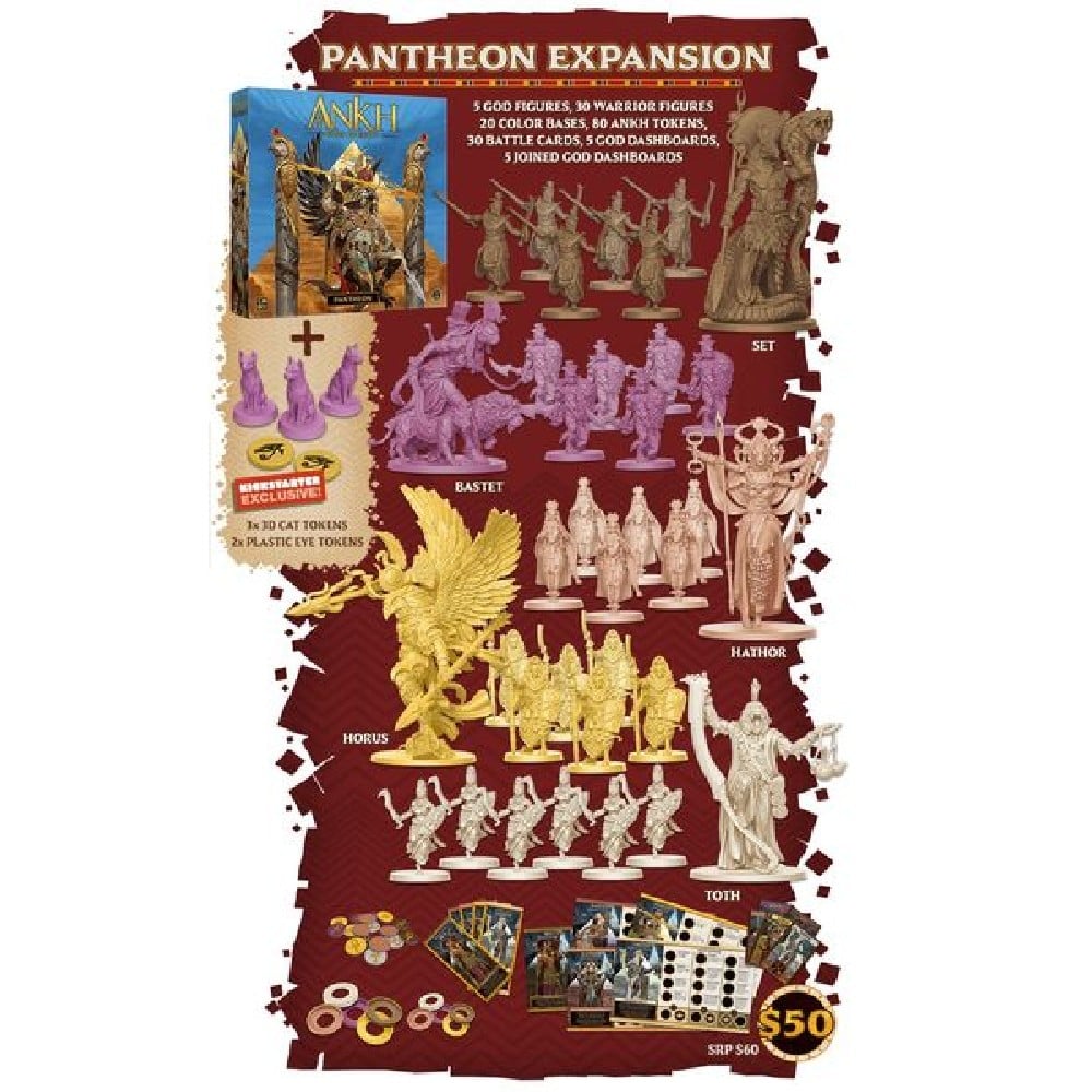 Ankh: Gods of Egypt Pantheon extensie în limba engleză