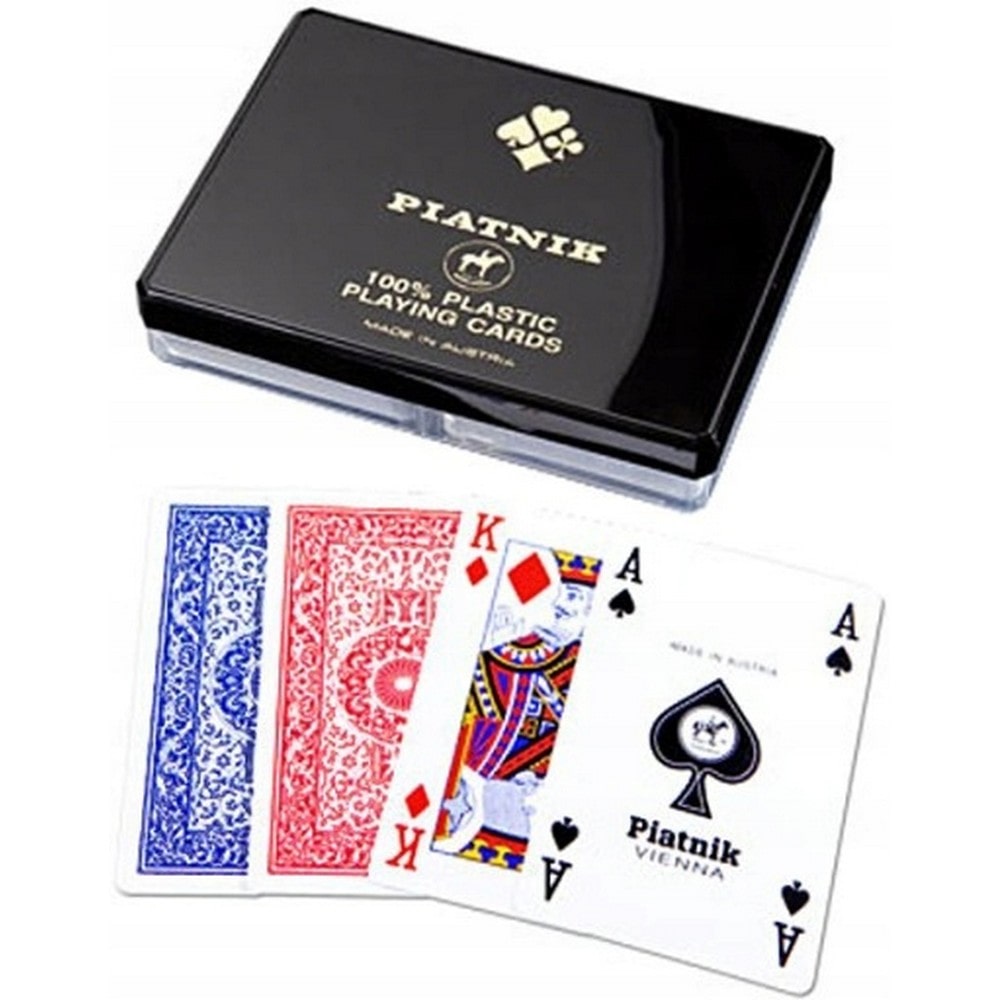 Pachet de cărți slim 2* 55 (100% plastic)