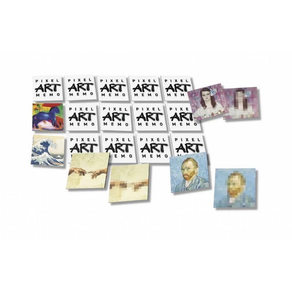 Pixel Art Memo joc de societate multilingvistic