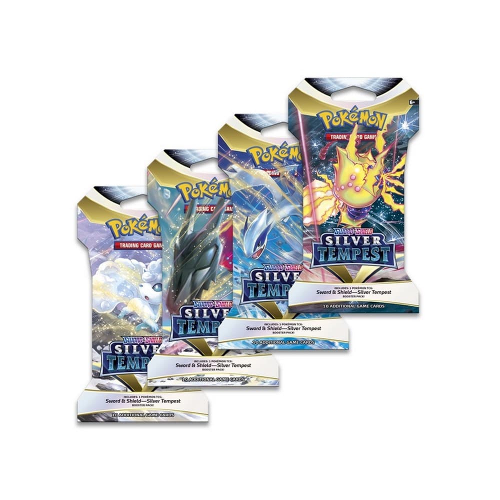 Pokemon TCG: Sword & Shield - Silver Tempest Booster Pack 10 cards - EN