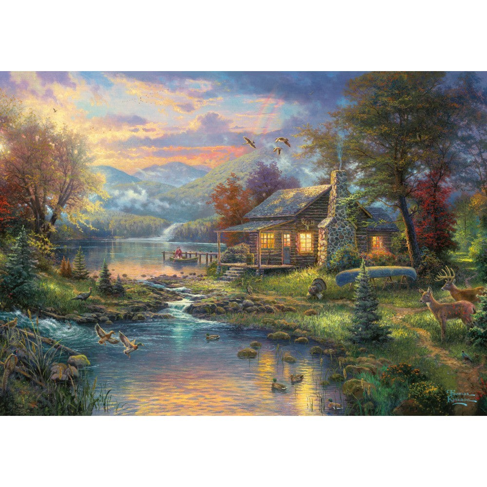 Puzzle Schmidt: Thomas Kinkade - Paradisul naturii, 500 piese