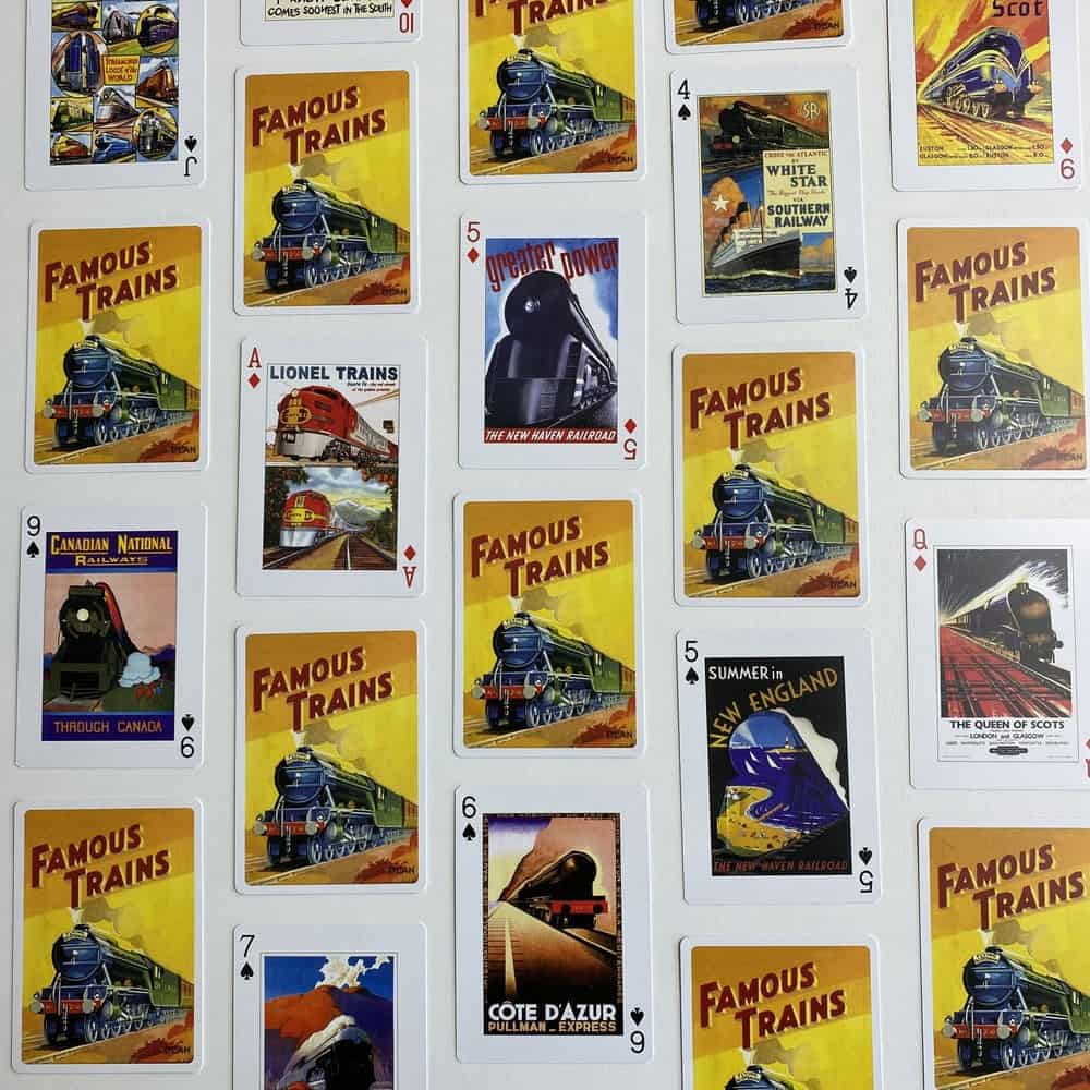 Pachet de cărți Rail Art