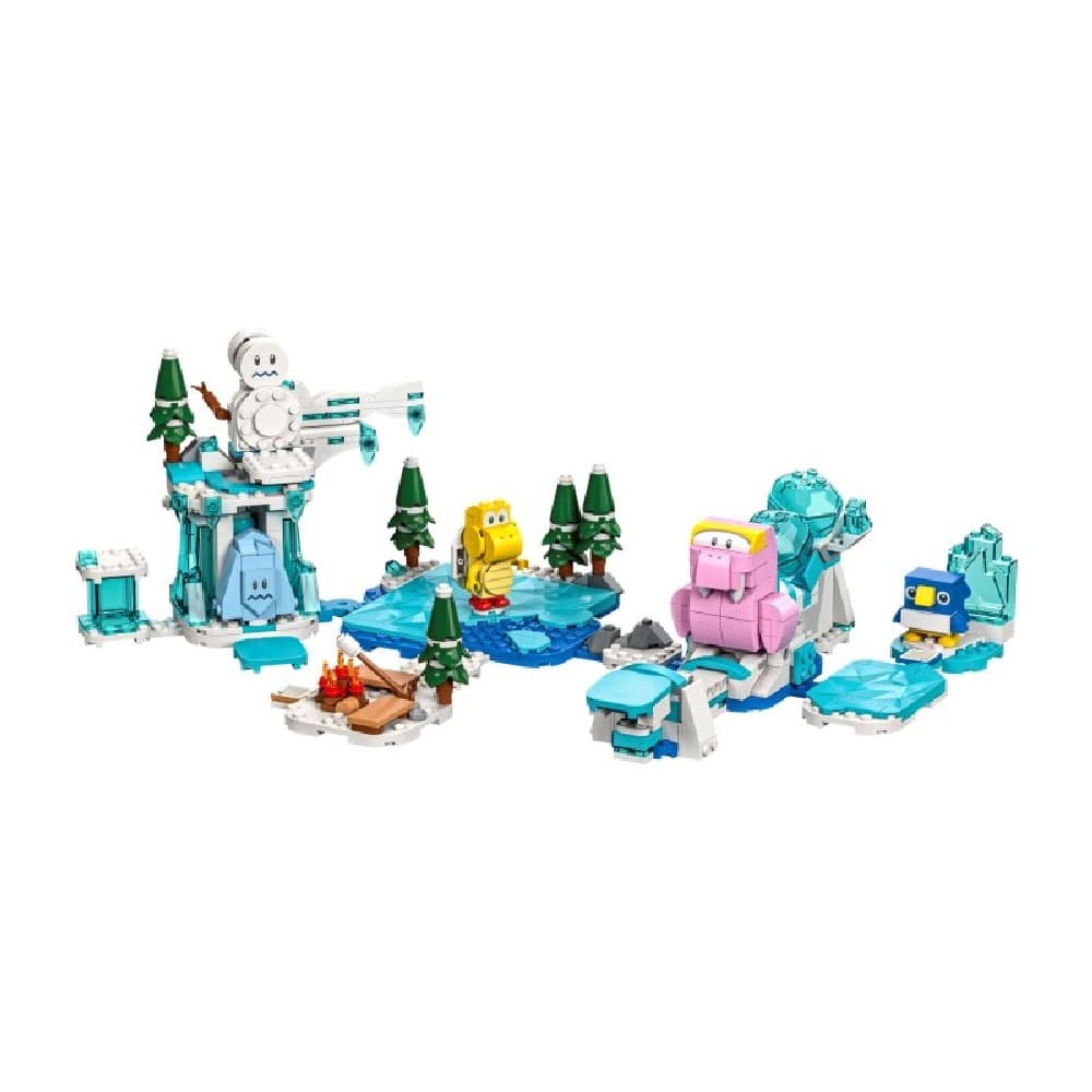 LEGO Super Mario Set de extindere Morsel și aventura lui în zăpadă 71417