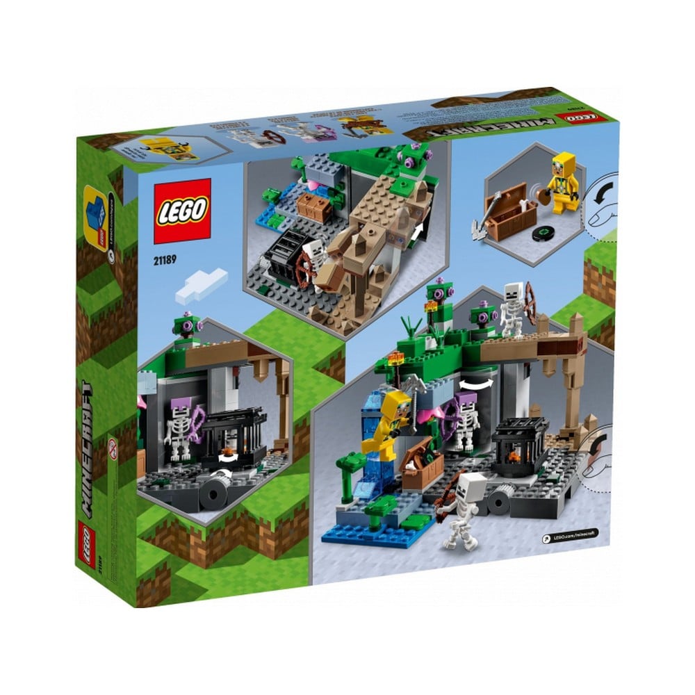 LEGO Minecraft™ Temnita cu schelete 21189