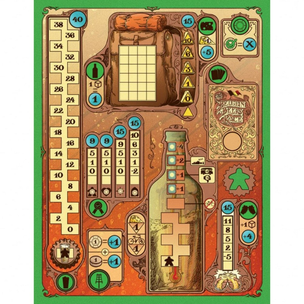 The Belgian Beers Race joc de societate în limba engleză