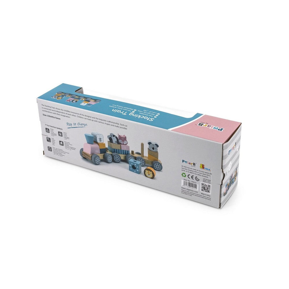 Viga PolarB Tren modular din lemn