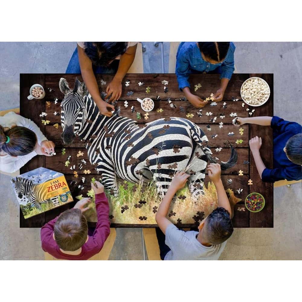 Wow Puzzle 1000 piese - Zebra