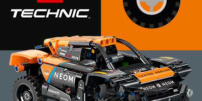 LEGO® Technic: lenyűgöző versenyautó modell részletes kidolgozással és valósághű funkciókkal, amelyet a CONTROL+ alkalmazással is irányíthatsz.
