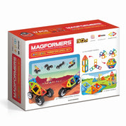 Magformers Amazing Transform Wheels Set - Vehicule, set de 17 piese