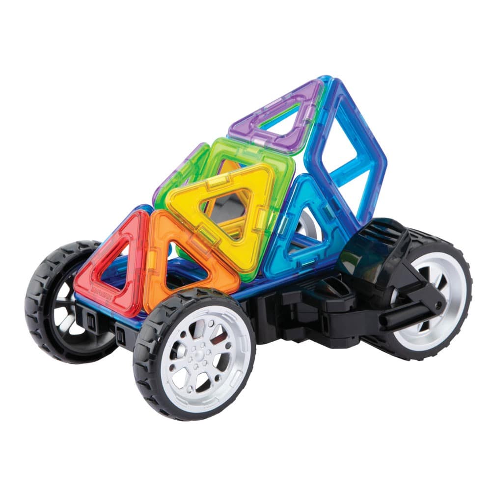 Magformers Amazing Transform Wheels Set - Vehicule, set de 17 piese