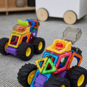 Magformers Giant Wheels - Monster Truck, set de 23 piese