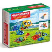 Magformers mágneses építőjáték Magformers Mini Dinosaur Set - Dinoszauruszok, 40 darabos készlet