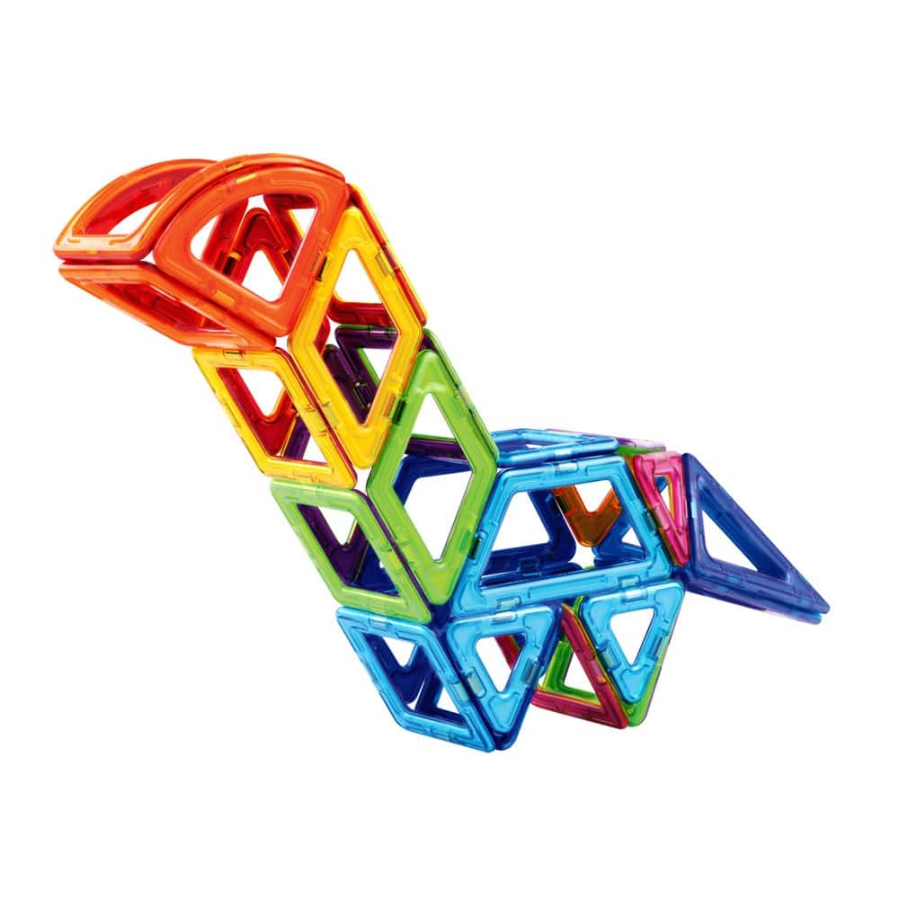 Magformers mágneses építőjáték Magformers Mini Dinosaur Set - Dinoszauruszok, 40 darabos készlet