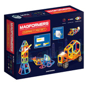 Magformers Dynamic Flash Set - Set cu lumini intermitente, 54 piese