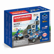 Magformers Amazing Police Set - Secție de poliție, set de 50 piese